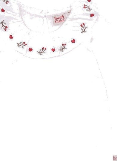 Hust and Claire Alma Collar Xmas Hvit 86