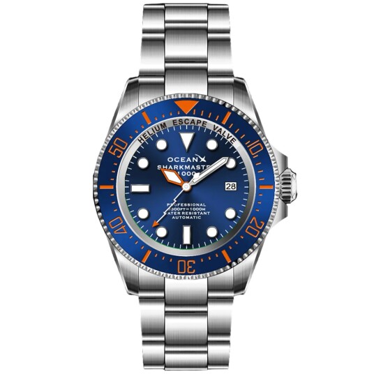 OceanX Sharkmaster 1000 SMS1088 - Herre - 44 mm - Analog - Automatisk - Safirglass OceanX Sharkmaster 1000 SMS1088 - Herre - 44 mm - Analog - Automatisk - Safirglass