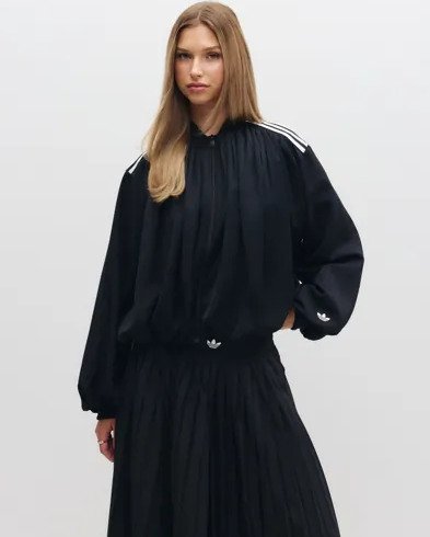 Adidas Originals   Svart   Pleated Tt