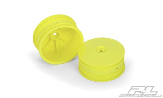 Pro-Line Velocity 2.2 Front Yellow Wheels 2 for B44.1* Pro-Line Velocity 2.2 Front Yellow Wheels 2 for B44.1*