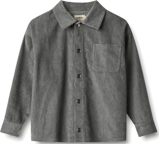 Wheat Overshirt L/S Marcel DARK CHARCOAL 128