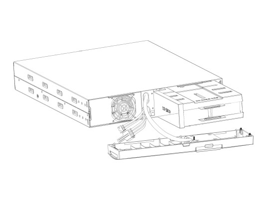 PowerWalker Battery Set - for hovedenhet - UPS-batteri