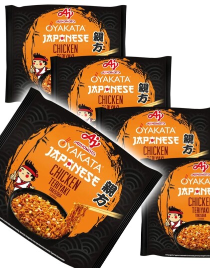 22 stk Aj Oyakata Japanese Chicken Teriyaki Yakisoba Ramen   Hel Eske 2,04 kg Japan