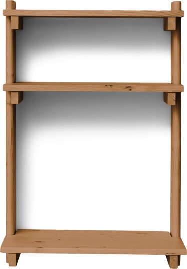 Beam Vegghylle / Skrivebord Deep Brown