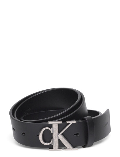 Calvin Klein Ck Buckle Smooth 35Mm Black 90