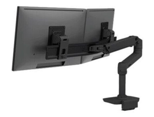 Ergotron LX Dual Direct Arm Low-Profile Top Mount C-Clamp Ergotron LX Dual Direct Arm Low-Profile Top Mount C-Clamp