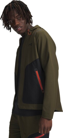 UA Unstoppable Jacket LC Expedition Green 2XL Vårjakker