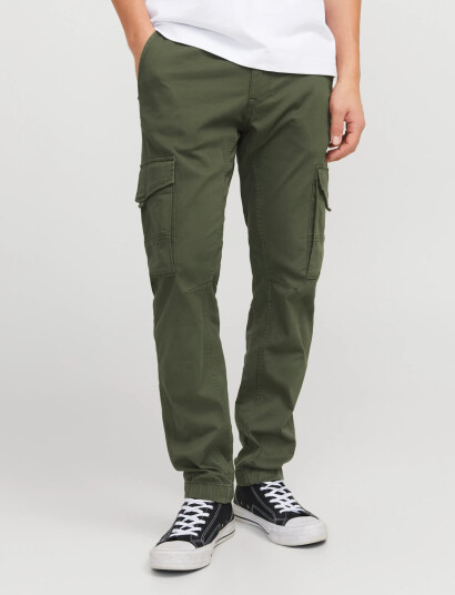 Jack & Jones Jpstpaul Flake Cargo Olive Night Noos - Green - 33 x 30 Jack & Jones Jpstpaul Flake Cargo Olive Night Noos - Green - 33 x 30