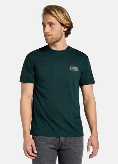 Ss_Relaxed_Logo_Tee Gunmetal Olv,Sg,Ms,Htr,Ml 2xl  T Shirts