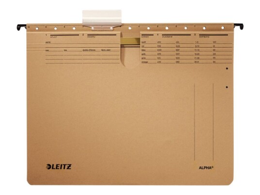 Leitz Alpha A4 Fotoark Kartong Brun 250 G/M? 348 Mm 268 Mm