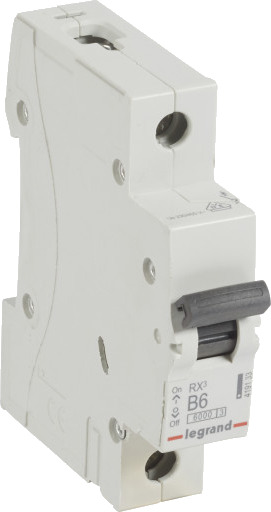 Legrand 12 stk RX³ MCB automatsikring B6 1P 1M 6kA Legrand 12 stk RX³ MCB automatsikring B6 1P 1M 6kA