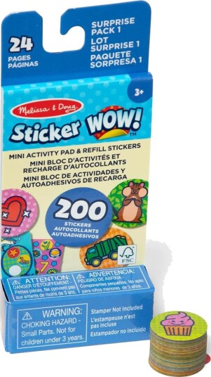Melissa Sticker WOW Mini Overraskelsespakke 3+ År