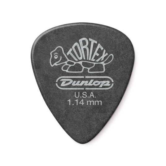 Dunlop Tortex Pitch Svart Standard 1.14mm 12 Pick Pack Dunlop Tortex Pitch Svart Standard 1.14mm 12 Pick Pack