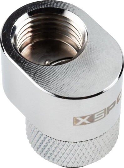 XSPC G1/4 Roterbar 7 mm Offset Fitting Krom 
