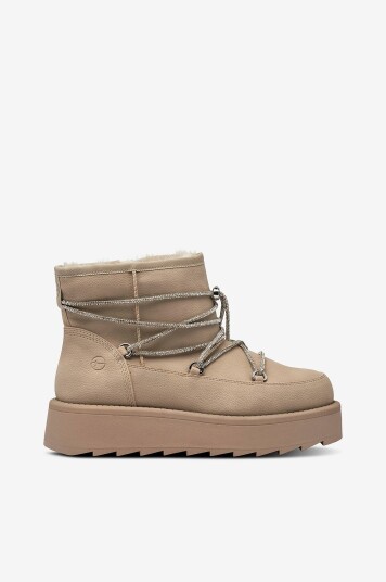 Tamaris Boots Beige Tamaris Boots Beige