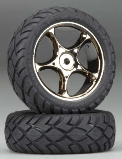 Traxxas 2479A Tires & Wheels Assembled Bandit Front 2 Traxxas 2479A Tires & Wheels Assembled Bandit Front 2