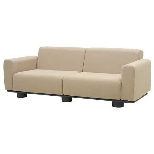 Brafab Bolster sofa Antracit / Teddy Beige Brafab Bolster sofa Antracit / Teddy Beige