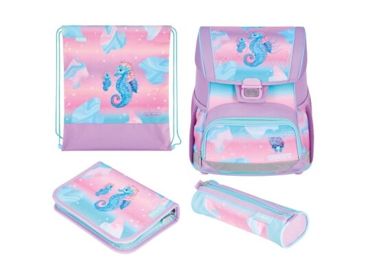Herlitz Loop Plus Ocean Lights Pennal Pencil Pouch Skolesekk Sportsbag Jente Barneskole Ryggsekk 17 L Forlomme Sidelomme Herlitz Loop Plus Ocean Lights Pennal Pencil Pouch Skolesekk Sportsbag Jente Barneskole Ryggsekk 17 L Forlomme Sidelomme