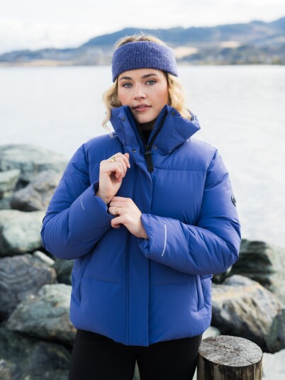 Twentyfour Mode Mia Puffer Blå 48