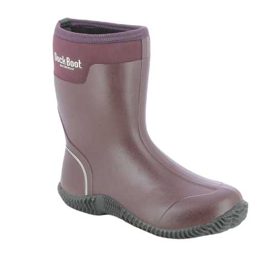 Dock Boot "Lista" Gummistøvler Burgunder Purple 39 Dock Boot "Lista" Gummistøvler Burgunder Purple 39