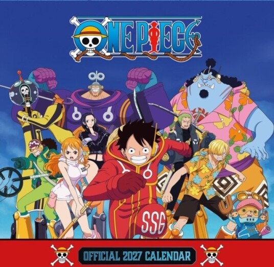 One Piece 2027 Square Calendar