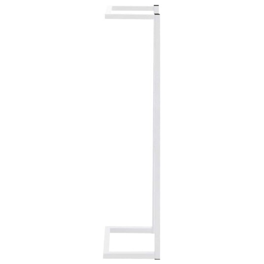 vidaXL Håndklestativ 25x20x95 cm stål hvit