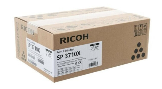Ricoh SP 3710X - black - original - toner cartridge - Laser toner Svart