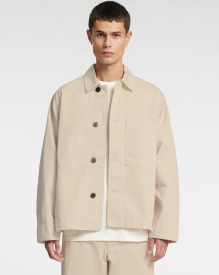 Annarr Anrharki Gmt Dyed Overshirt Cream M