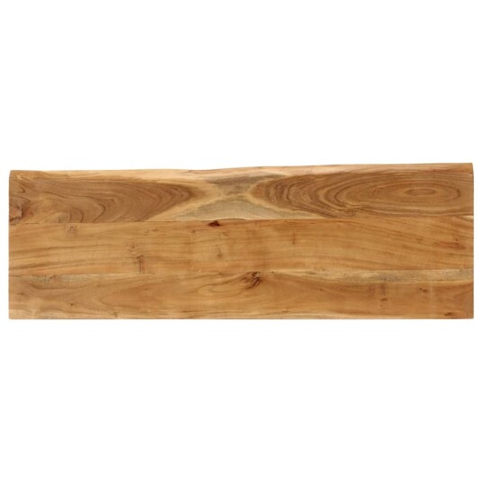  Benk med naturlig kant 105 cm heltre akasie 8721012364820