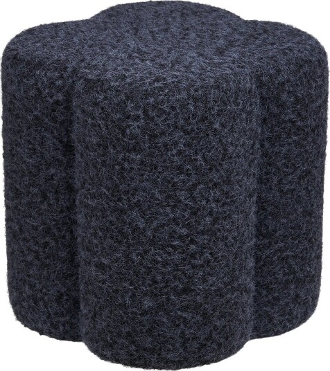 House Nordic Dagny - Pouf, - BLUE - 42X42XH38 cm
