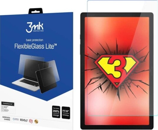 3Mk Skjermbeskytter 3Mk Flexibleglass Lite Sam Tab A8 2021 10,5" Hybrid Glass Lite