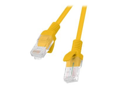 Lanberg Koblingskabel Rj-45 Hann Til Rj-45 Hann 1 M 5.4 Mm Utp Cat 6 Formstøpt Uten Hindringer Flertrådet Oransje Ral 1028