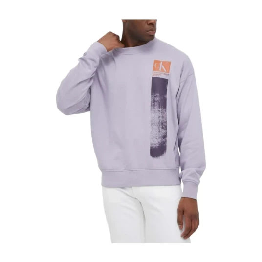 Calvin Klein Herre Gensere & Hettegensere Lilla L