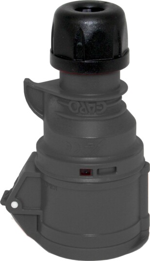 Garo S 416-5 S Skjøtekontakt IP44, 5-Polet, 16 A Svart, 5 H