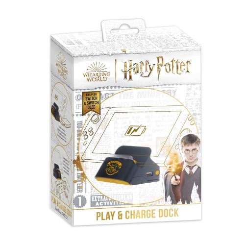Harry Potter-Nintendo Switch-2 in 1 Dock and Stand-Black Hogwarts Harry Potter-Nintendo Switch-2 in 1 Dock and Stand-Black Hogwarts