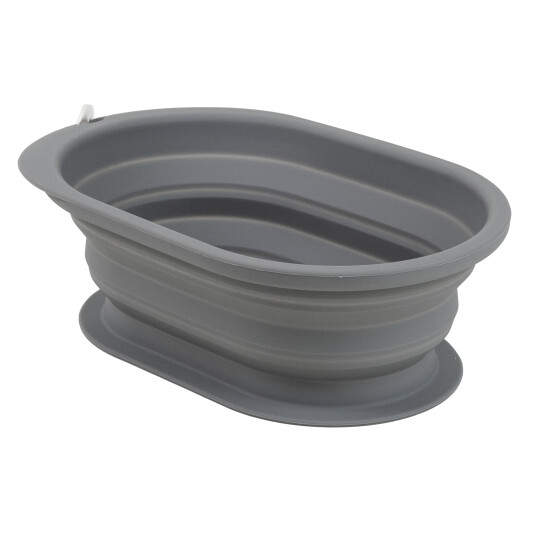 Sammenleggbar Reiseskål Spaniel Soft Grey L/Xl 900 ml 21X13.5 cm Sammenleggbar Reiseskål Spaniel Soft Grey L/Xl 900 ml 21X13.5 cm