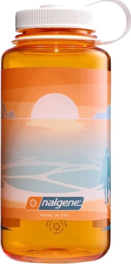 Nalgene wide mouth sustain Drikkeflaske 1000 ml Landscape Sunset 1000ml