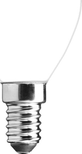 SATIN klotpære matt opal E14 4W dimbar