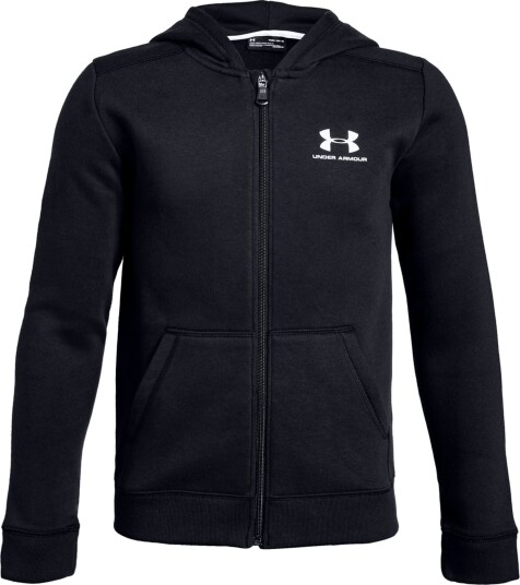 Under Armour EU Cotton Fleece Full Zip Jakke Black L