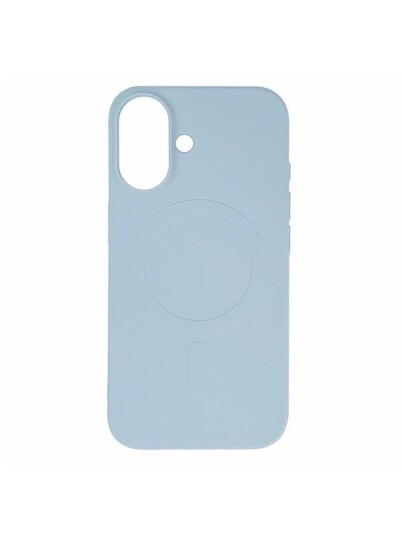 Hurtel Liquid Silicone Case MagSafe for iPhone 16 Blue