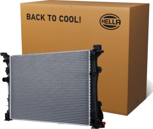 HELLA 8MK 366 301 011 Radiator motorkjøling