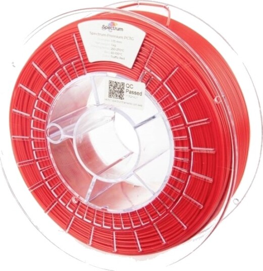 Spectrum PCTG Filament 1.75 mm 1000 g Trafikkrød 80657