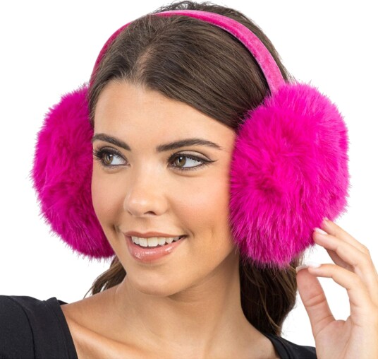 Chaks Ørevarmere Fuchsia One size 14598-05