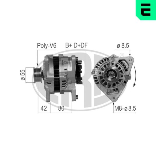 Dynamo ERA 210244A