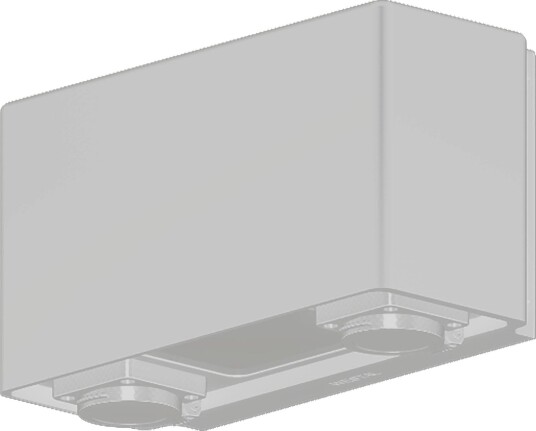 Westal Veggarmatur Jubilar Ii 10 w, 625 lm, 3000 K, To Stikkontakter Hvit
