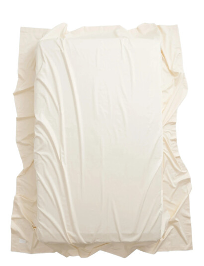 MAGNIBERG Mother Sateen Flat Sheet - Cream - 260X 280CM