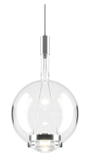 Lodes Sky-Fall Rund Taklampe Medium 3000K Klar/ Glass Lodes Sky-Fall Rund Taklampe Medium 3000K Klar/ Glass
