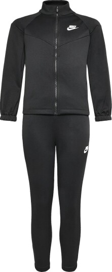 Nike K Nsw Df Tracksuit Pk Fz - BLACK/BLACK/WHITE - 122-128