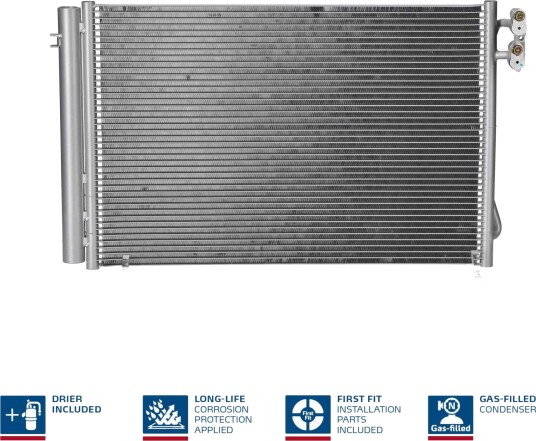 Kondensator NISSENS 94872 Kondensator NISSENS 94872
