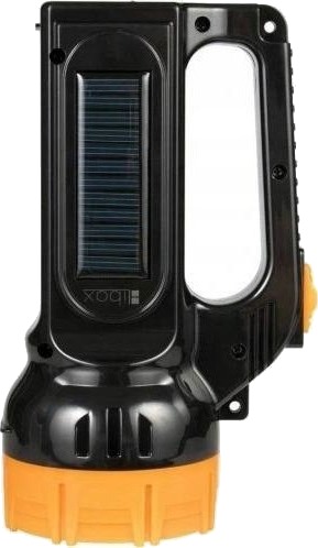 Libox Lb0169 Oppladbar Lommelykt Med Solcelle (Søkelykt)